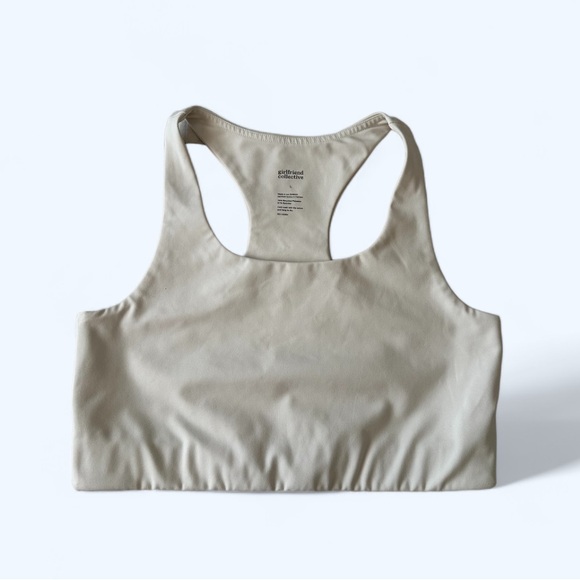 girlfriend collective Other - Girlfriend Collective Ivory Paloma Racerback Bra Size L
